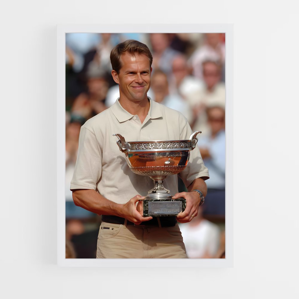 Poster La Victoire d'Edberg – affiche Tennis (vue 3)